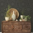 thumbnail image 4 of Boho Baroque Damask Peel & Stick Wallpaper, 4 of 27