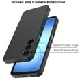 thumbnail image 5 of Galaxy A17 5G Case, Takfox Samsung Galaxy A17 5G 6.7" Basic Case [Frosted] Shockproof Case Liquid Silicone Gel Rubber Soft TPU Anti-slip Bumper Thin Matte Slim Phone Case Covers ,Black, 5 of 9