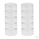 thumbnail image 1 of 40 contenedores apilables de almacenamiento Frascos de plástico Caja de contenedores de muestras de cosméticos para abalorios, manualidad, 1 of 9