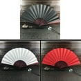 thumbnail image 6 of Kripyery Exquisite Folding Fan Gift - DIY Bamboo Silk Cloth Blank Chinese Fan, Smooth Burr-Free, Perfect for Summer, 6 of 8