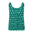 thumbnail image 3 of cocolona Womens Plus Size Tankini Tops Built-in Bra Bathing Suit Tops Casual Loose Polka Print Blouson Swimsuits Tops, 3 of 5