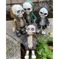 thumbnail image 4 of Cute Skull Statue, Cool Skeleton Figurines, Halloween Ornaments Decoration Unique Fun Gift for Statue, 4 of 5