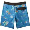 thumbnail image 2 of Quiksilver Men Surfsilk Straight Leg 19" Boardshorts Swim Trunk Sapphire Size 40, 2 of 9