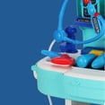 thumbnail image 2 of Kids Tool Kit Fun Realistic Workbench Pretend Play Doctor Toy Backpack Tool Toy, 2 of 10