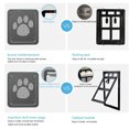 thumbnail image 4 of Puerta para mascotas perros al aire libre ventana para gatos puerta para entrar en la casa puerta con solapa de cierre automático de seguridad, 4 of 9