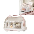 thumbnail image 3 of Baby Bottle Storage, Nursing Bottle Storage Box Organizer with Cover Transparent Baby Bottle Drying Rack Space Saving Baby Bottle Rack Dryer for Toddler Tablewares, 3 of 7