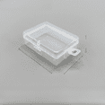 thumbnail image 4 of Caja de plástico transparente, caja de plástico rectangular, caja de embalaje plegable, caja de almacenamiento de joyas, caja de polipropileno, caja de cartón, caja vacía, 4 of 5