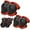 Black/Red, variant on BOSONER Basic Kids Protective Gear: Kids Knee Pads and Elbow Pads with Wrist Guards Set for 3-15 Years - Design for Roller Skates, Cycling, BMX Bike, Skateboard, Inline Skating, Scooter Riding Sports