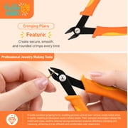 Hello Hobby Crimping Pliers – Jewelry Making & Craft Tool for Securing Crimp Beads, Tubes & Beading Wire