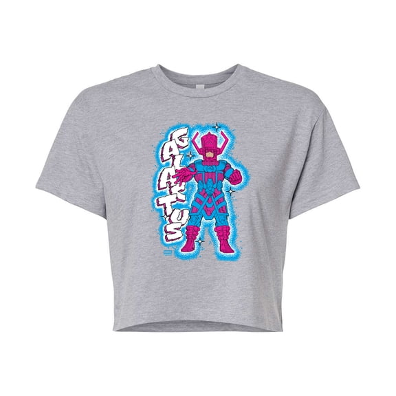 Marvel - Fantastic Four Galactus - Juniors Cropped Graphic T-Shirt