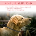 thumbnail image 7 of Unique Bargains Slip for Dogs 5FT No-Pull Dog Leash with Comfortable Rope Design Heavy Duty Training for Small Medium Dogs Black, 7 of 7