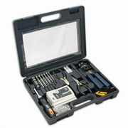 Accessory 50 Piece Computer Network Installation Tool Kit with Multi-Module Cable Tester