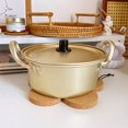 thumbnail image 2 of Flower Kitchen Heat Insulation Mat Table Mat Pot Mat Creative Bowl Mat Cork (large Size), 2 of 9
