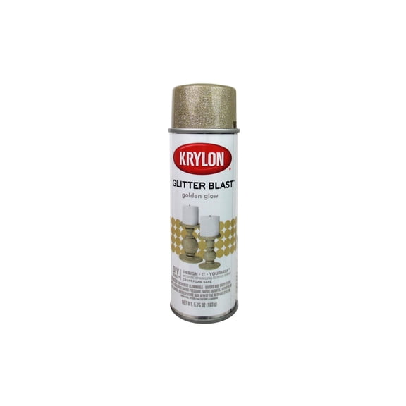 Krylon Glitter Blast Golden Glow 5.75 oz Spray Paint