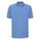 thumbnail image 1 of Russell - Polo de manga corta cuello y mangas Ripple Hombre Caballero (tallas grandes hasta 6XL) (Azul Cielo), 1 of 2