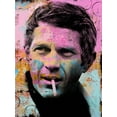 thumbnail image 4 of Stephen Chambers 15x18 Black Modern Wood Framed Wall Art Titled - Steve Mcqueen Circles, 4 of 6