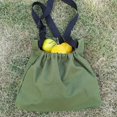 thumbnail image 1 of 1pc Garden Orchard Picking Apron Bib, Stain Resistant Durable Easy To Carry Large Capacity, Suitable For Various Vegetables And Fruits Picking And Storage, 23.6x15.7inch/60x40cm, 1 of 5