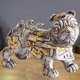 thumbnail image 3 of Adornos para el hogar, resina mecánica de perro punk, artesanía mecánica de resina de perro punk hecha a mano con cuidado, 3 of 11