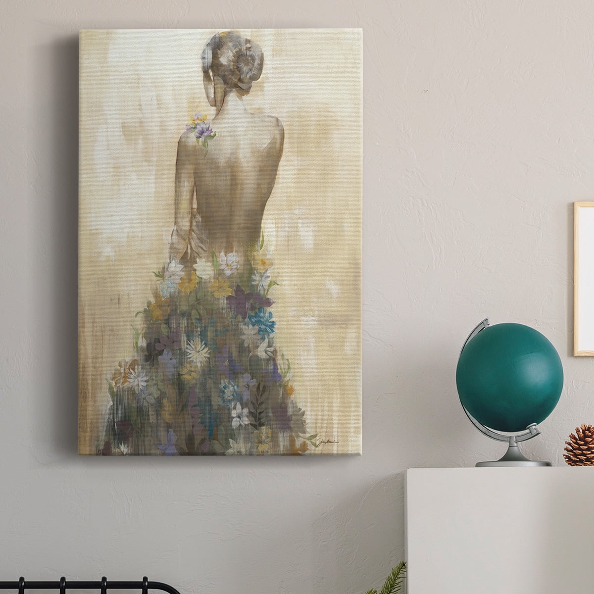 Garden Gown Premium Gallery Wrapped Canvas - Ready to Hang