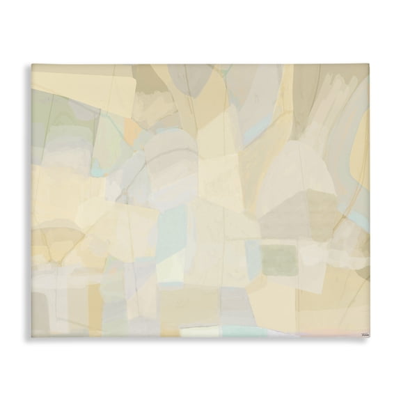 Stupell Industries Contemporary Neutral Geometric Pattern Canvas Art, 20 x 16, by Michael Tienhaara