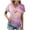 Purple, variant on Tops For Women 2025 Summer Halter Tops For Women With Built In BraSummer Tshirts Shirts For Women 2025Womens Blouses Short Sleeve SummerWomens T Shirts Graphic