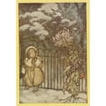thumbnail image 2 of Arthur Rackham 14x18 Gold Ornate Wood Frame and Double Matted Museum Art Print Titled - A Chrysanthemum Heard Her, and Said Pointedly, ‘Hoity-Toity, What is This’ (1913), 2 of 4