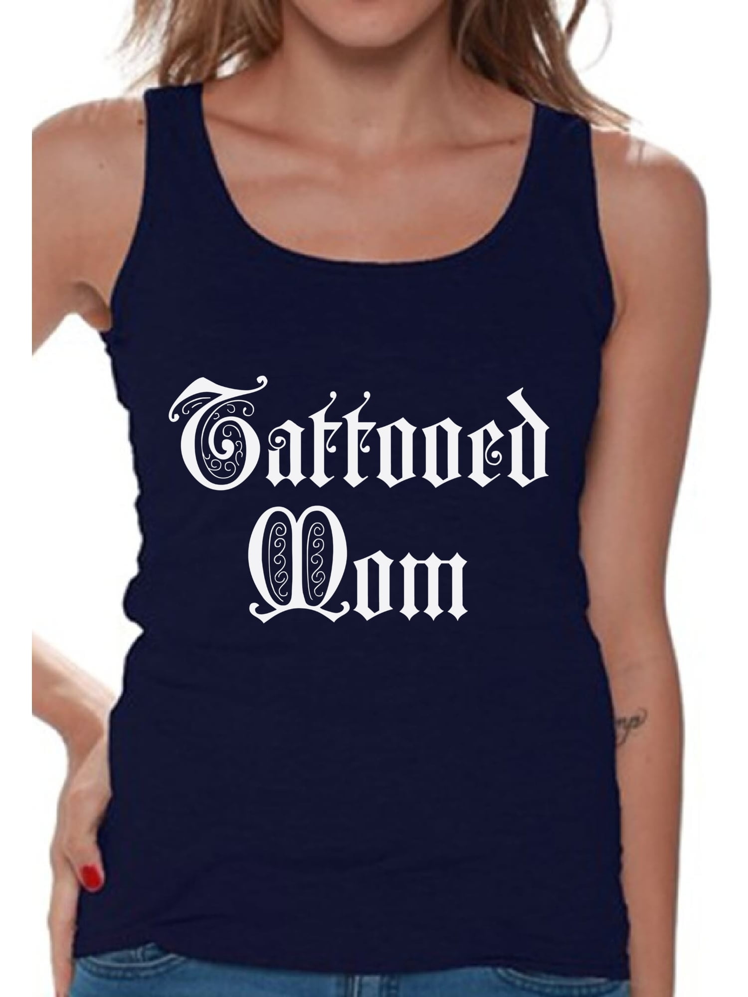 Awkward Styles Tattooed Mom Tank Top For Women Inked Mom Tank Top Women