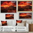 thumbnail image 4 of Designart "Sunrise Over the Spanish Horizon" Landscapes Floater Framed Canvas Print, 4 of 7