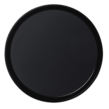 Tray Polytread 14" Round Black