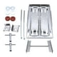 thumbnail image 2 of Kit de bandeja de batería universal, soporte de bandeja de batería de acero inoxidable, kit de sujeción con ganchos en J, piezas de coche de 7 1/2 x Soledad Bandeja del acumulador, 2 of 10