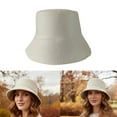 thumbnail image 2 of Thermal Insulation Sauna Hat Protect Head and Hair from Overheating Sweat Absorbent Fisherman Hat for Bath Spa, 2 of 9
