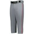 thumbnail image 2 of Russell Mens Piped Diamond Series 2.0 Baseball Knicker, Grey & True Red - Medium, 2 of 2