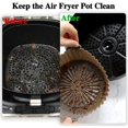 thumbnail image 3 of 2Pcs Air Fryer Silicone Pot avec Poignée Réutilisable Air Fryer Doublure Résistant à la Chaleur, 3 of 6