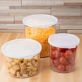 thumbnail image 3 of Cambro CCP12152 1.2 Qt. Clear Round Crock with Lid, 3 of 3