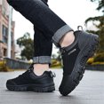 thumbnail image 4 of Vedolay 2023 Mens Sneakers Men Slip On Casual Shoes Round Toe Falt Comfort Sneakers,Black 9, 4 of 5