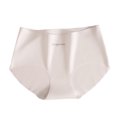 thumbnail image 2 of Womens Underwear Womens Seamless Underwear Thin Mid Waist Panties Plus Size Womens Underwear White M, 2 of 3