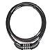 Master Lock 8119DPF 5' Long x 3/8" Diameter Set Your Own Combination Cable Bike Lock