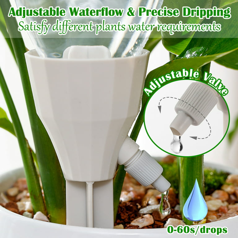 Self Watering Spikes, 12pcs Automatic Plant Watering Devices with