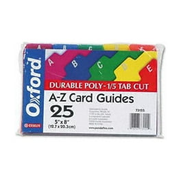 Oxford Index Card Guides with Laminated Tabs, Daily (1-31