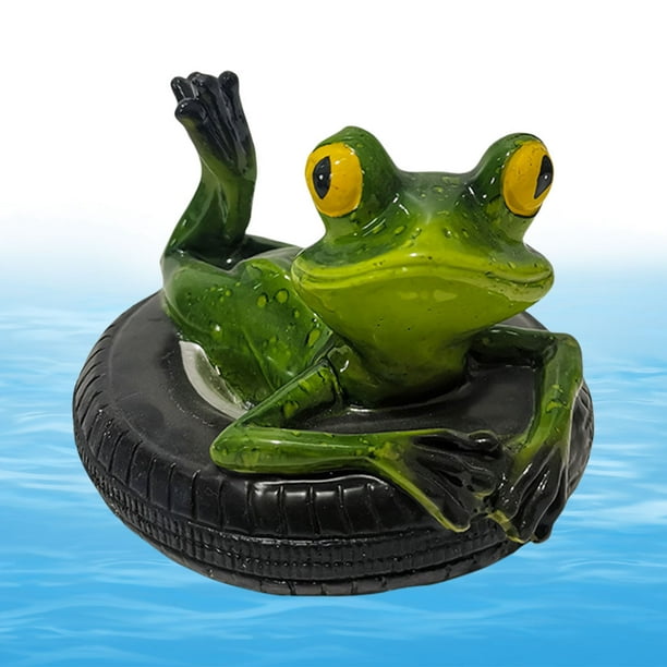 Adornos Jardín Estatua Flotante Y Adorno para La Piscina Del (a)