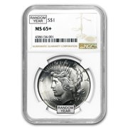 1922-1925 Peace Dollars MS-65+ NGC
