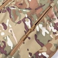 thumbnail image 3 of Chaqueta táctica de camuflaje con capucha para hombre, para otoño e invierno, para exteriores, estilo militar, softshell, forro polar, impermeable, resistente al viento, cálida, para caza y sende, 3 of 5