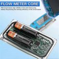 thumbnail image 3 of Digital Turbine Water Flow Meter Digital Lcd Display With Npt Counter And Fnpt Thread Oil Fuel Flow, 3 of 5