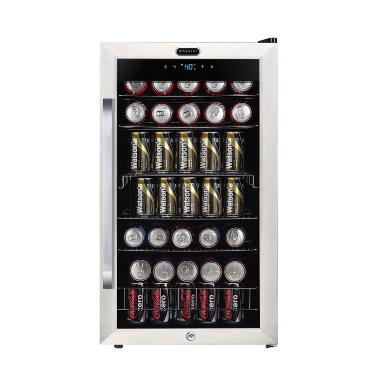 Whynter 136 Can Stainless Steel Refrigerator Beverage Center BR