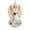 C-Christmas Angel- A1, variant on Coastal Christmas Ornament – Sea Glass & Shell Memory Keepsake, Angel Figurine Ceramic Hanging Ornament, Shell Pearl & Rhinestone Details, Sentimental Keepsake for Christmas Tree