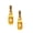 2PK Yelllow Crispaw Wine Bottle, variant on Silly Squeakers Wine Bottle Grrrobert Slobbery Squeaky Vinyl Parody Dog Toy