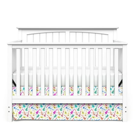 UPC: 0849801006749 | Child Craft Sheldon 4-in-1 Convertible Crib Matte White