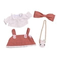 thumbnail image 3 of Ropa de peluche para muñecas, ropa de animales de peluche, traje con falda con tirantes, disfraces, accesorios para muñecas de peluche, accesorios, 3 of 8