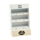 thumbnail image 2 of Mini mueble de pan a escala 1:12, estante de almacenamiento, suministros para escenografía, muebles para micropaisajes Blanco, 2 of 9
