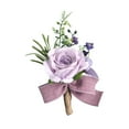 thumbnail image 1 of Ramillete de flores para muñeca, pulsera con flor en el ojal, suministros artesanales, ramo de novia y para fiesta de bienvenida y boda Estilo A, 1 of 9